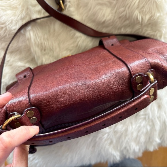 Proenza Schouler PS1 Medium Burgundy with Gold Hardware - Picture 8 of 8